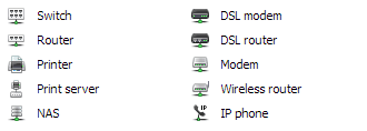 network devices scanner